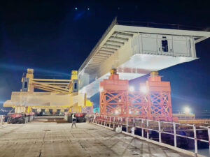 Orthotropic Steel Decks (OSD) for Mumbai Trans Harbour Link Project.