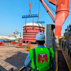 Super ODCs delivered to ADNOC Refinery by Total Movements